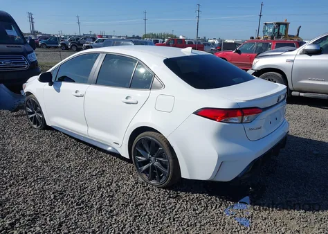 2024 Toyota Corolla Hybrid Se z USA, uszkodzony, nr VIN JTDBDMHE6R3011004